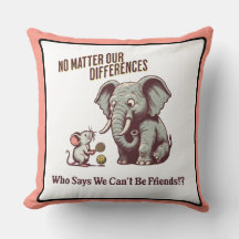 Der freundliche Elefant und die Maus