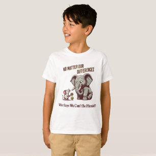 Der freundliche Elefant und die Maus T-Shirt