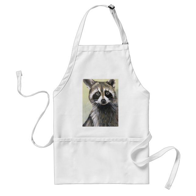Der freundliche Waschbär Schürze (Vorne)