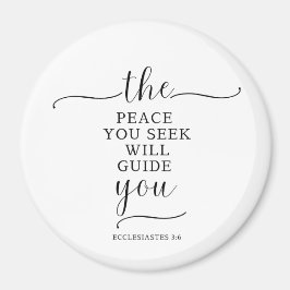 Der Frieden, den du Magnet suchst