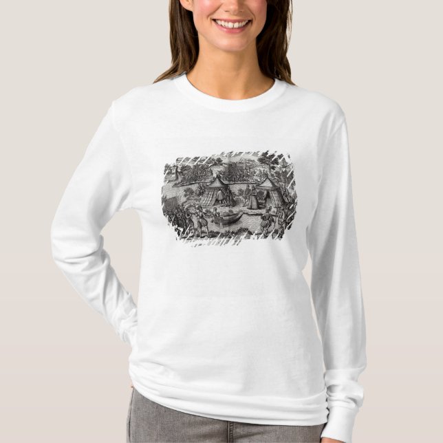 Der Frieden gemacht auf L'Isle ZusatzBoeufs T-Shirt (Vorderseite)