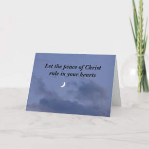 Der Frieden von Christus, von Himmel u. von See Karte