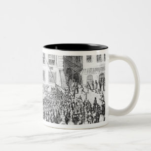 Der Frieden von Nürnberg, am 25. September 1649 Zweifarbige Tasse