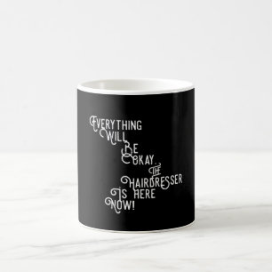Der Friseur ist jetzt frisch hier Kaffeetasse