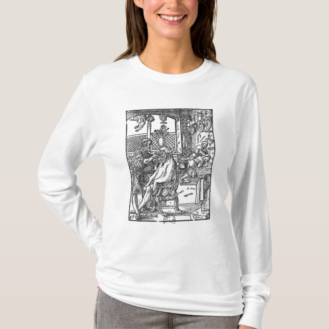 Der Friseur T-Shirt (Vorderseite)