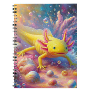 Der Fröhliche Axolotl Notizblock