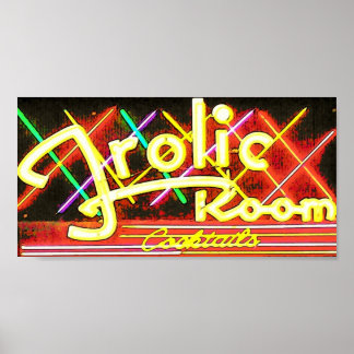 Der "Frolic Room" - Poster
