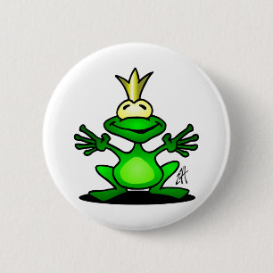 Der Frosch-Prinz Button
