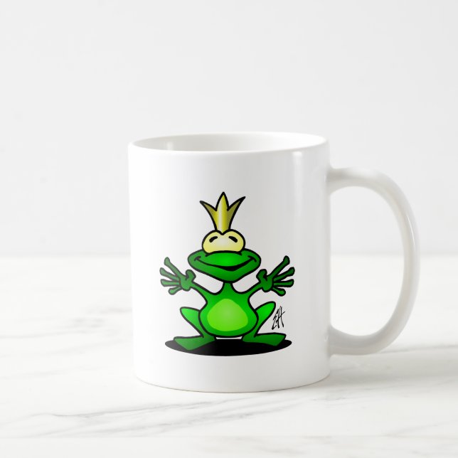 Der Frosch-Prinz Kaffeetasse (Rechts)