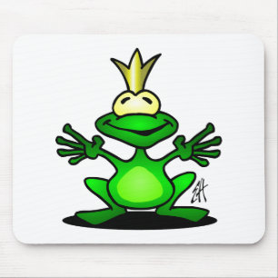 Der Frosch-Prinz Mousepad