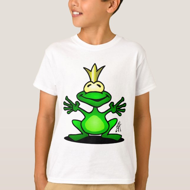 Der Frosch-Prinz T-Shirt (Vorderseite)