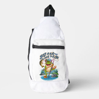 Der Froschangler: Eine spielerische Drehung über d Crossbody Bag