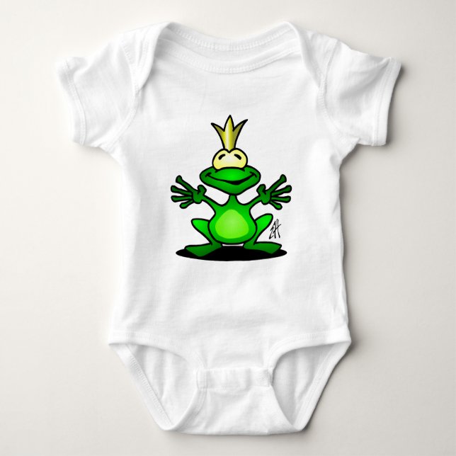 Der Froschprinz Baby Strampler (Vorderseite)