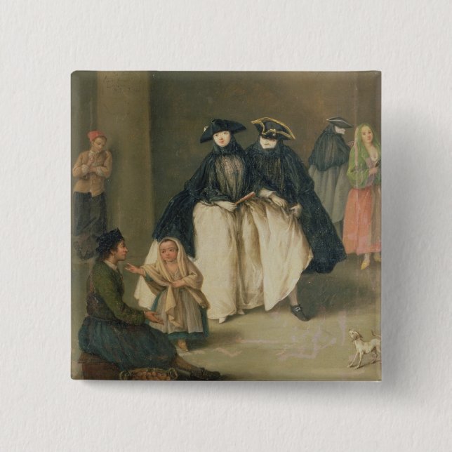 Der Frucht-Verkäufer Button (Vorderseite)