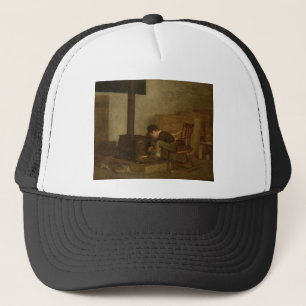 Der frühe Wissenschaftler - Eastman Johnson Truckerkappe