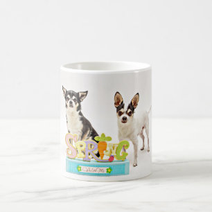 Der Frühling Chihuahuas Kaffeetasse