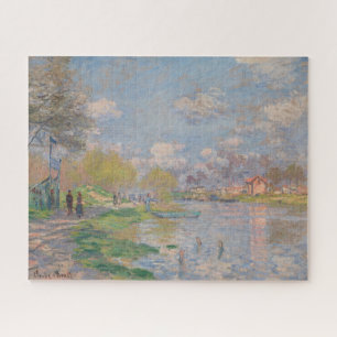 Der Frühling der Seine durch Monet Impressionist