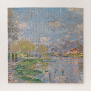 Der Frühling der Seine durch Monet Impressionist
