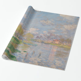 Der Frühling der Seine von Claude Monet Geschenkpapier