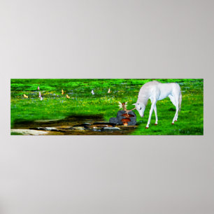 Der Frühling im Wiese Poster Print