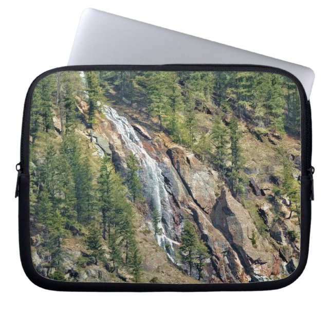 Der Frühling in Rockies Canada Landschaftliche Was Laptopschutzhülle (Vorderseite)