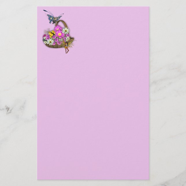 Der Frühling ist da Briefpapier (Vorderseite)