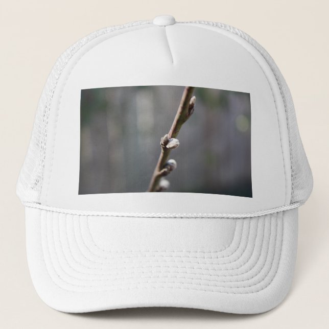 Der Frühling kommt Truckerkappe (Vorderseite)