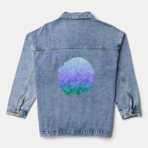 Der Frühling unter dem Himmel Jeansjacke