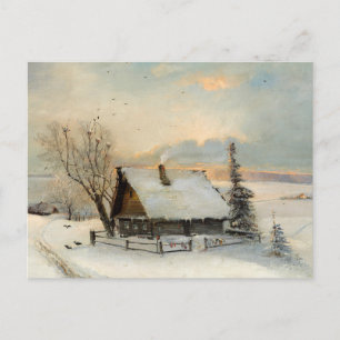 Der Frühlingsbeginn Alexei Savrasov Postkarte