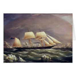 Der Fuchs der Yacht im 19. Jahrhundert