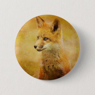 Der Fuchs im Wald Button