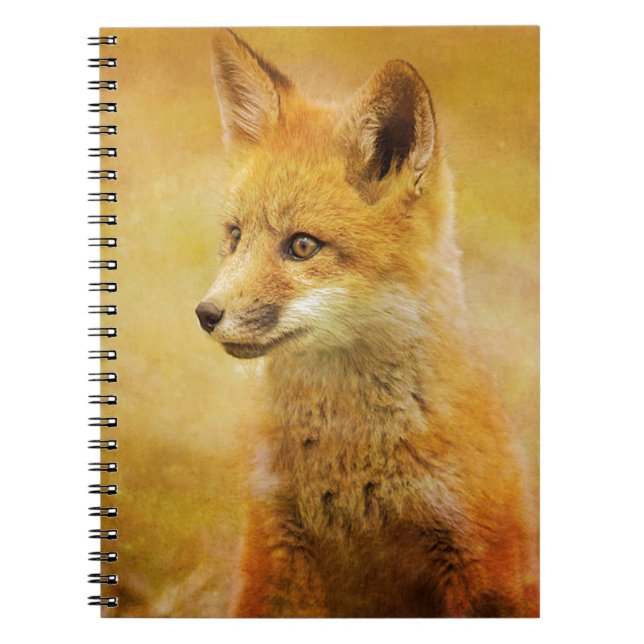 Der Fuchs im Wald Notizblock (Vorderseite)