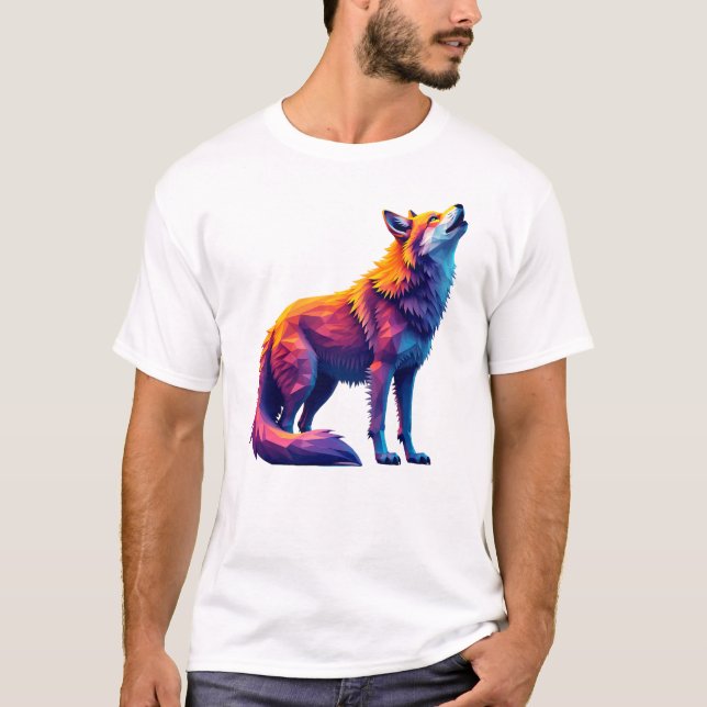 Der Fuchs in der Zukunft T-Shirt (Vorderseite)