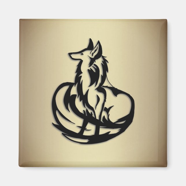 Der Fuchs Magnet (Vorne)
