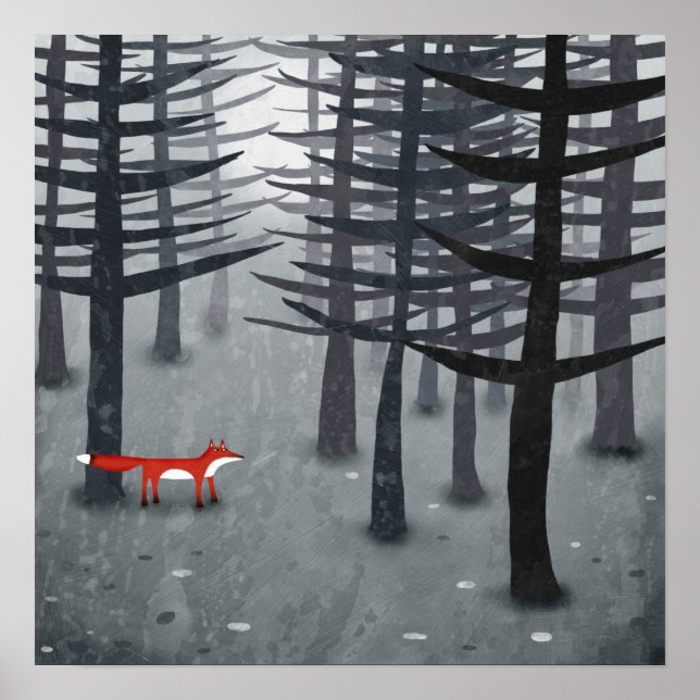 Der Fuchs und der Wald Poster (Vorne)
