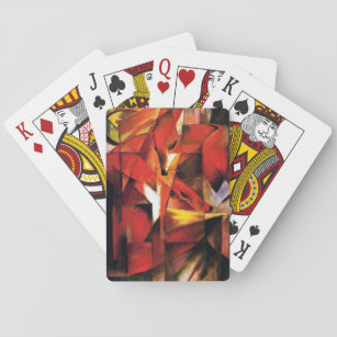 Der Fuchs von Franz Marc Spielkarten