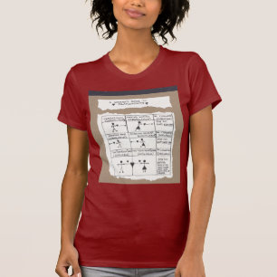 Der Führer einer Frau zu den Beziehungen T-Shirt