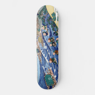 Der Fuji aus Kanaya auf dem Tokaido Hokusai Ukiyo Skateboard