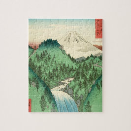 Der Fuji von den Izu Mts. - Utagawa Hiroshige