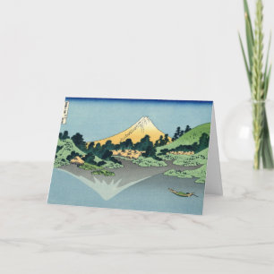 Der Fujisan-Ansicht 25 Karte