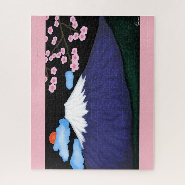 Der Fujisan-Puzzlespiel - 520 Stücke (Vertikal)