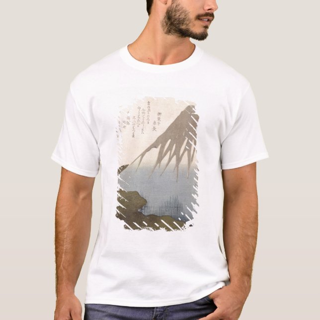 Der Fujisan unter dem Schnee T-Shirt (Vorderseite)