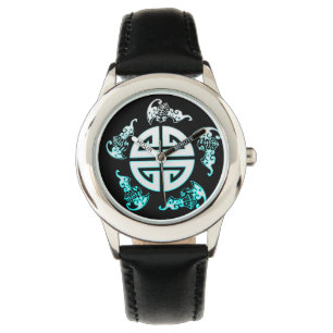 Der fünf große Segen; Glück, Gesundheit, Vorzug Armbanduhr