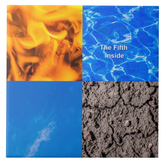 Der fünfte Innern Fliese (Vorderseite)