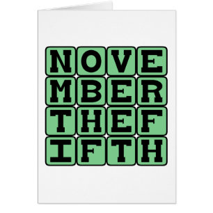 Der fünfte November, Guy Fawkes Day