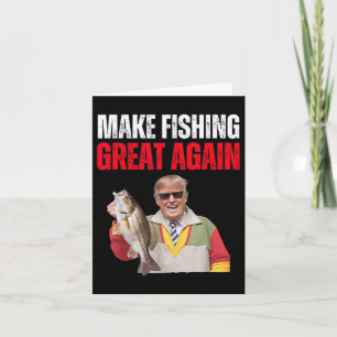 Der Funny Donald Trump macht das Fischen wieder gr Karte