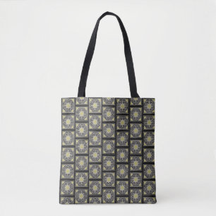 Der Fuß-Symbol-Muster des Hmong Goldelefanten Tasche