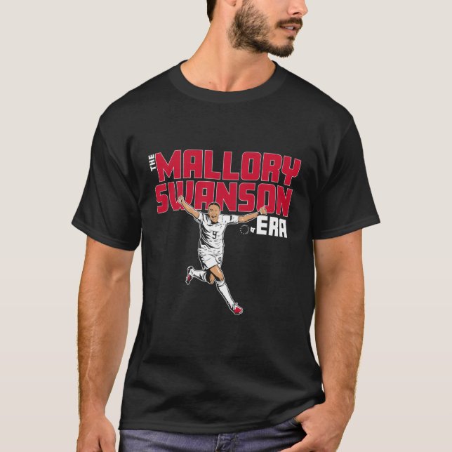 Der Fußball der Mallory Swanson Era Usa T-Shirt (Vorderseite)