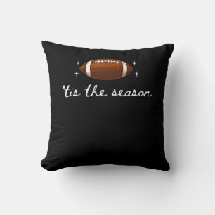 Der Fußball der Saison - Retro Football Game Day Kissen
