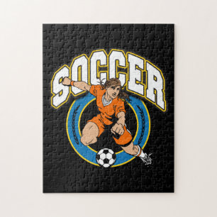 Der Fußball-Logo der Frauen